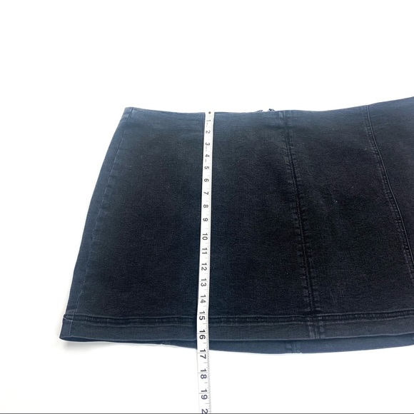 BP Black Denim Skirt 3X - Picture 6 of 14